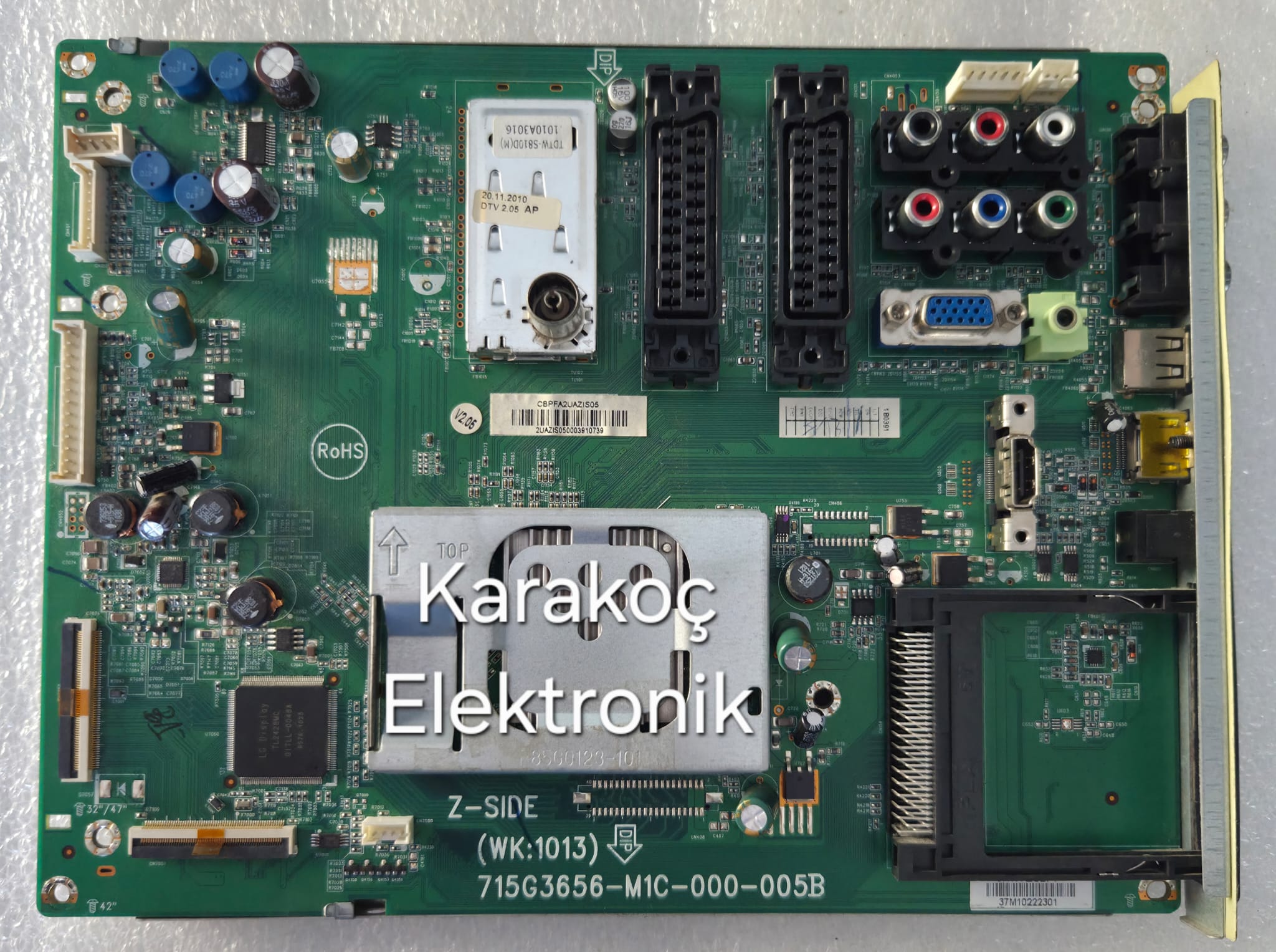 715G3656-M1C-000-005B,SMTFA2UBP1,CBPFA2UAZIS05,PHILIPS 42PFL3405H/12 ANAKART,PHILIPS ANAKART,MAİNBOARD