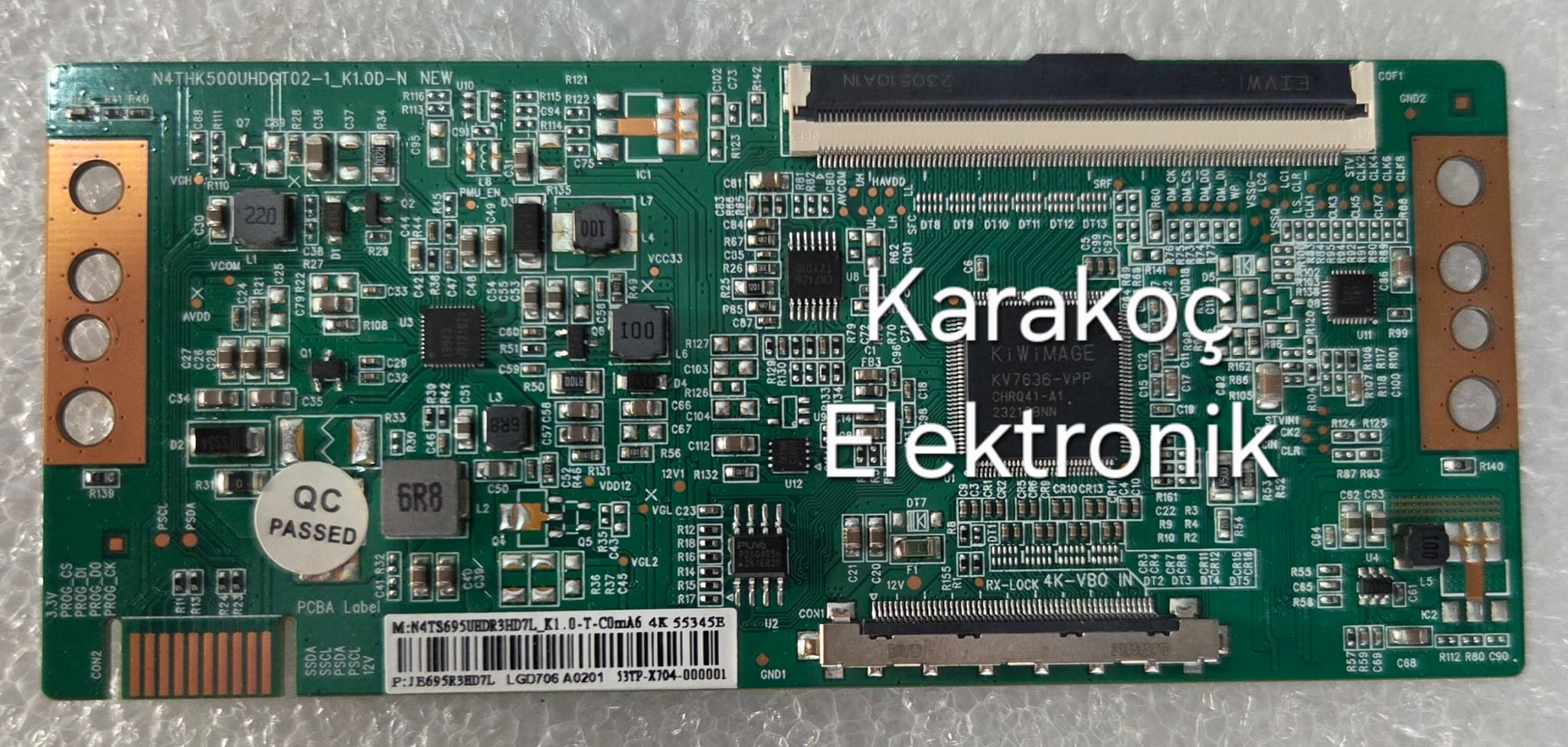 ONVO 70F500 T-CON,N4THK500UHDGT02-1_K1.0D-N,N4TS695UHDR3HD7L_K1.0-T,JE695R3HD7L,T-CON BOARD
